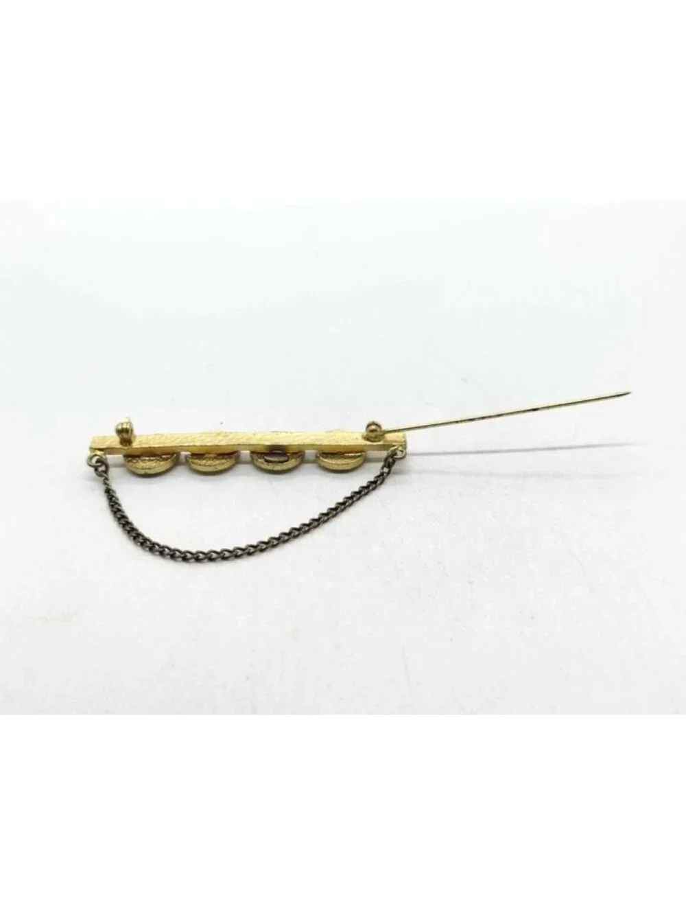 Chanel Brooch Coco Pearl Gold Metal